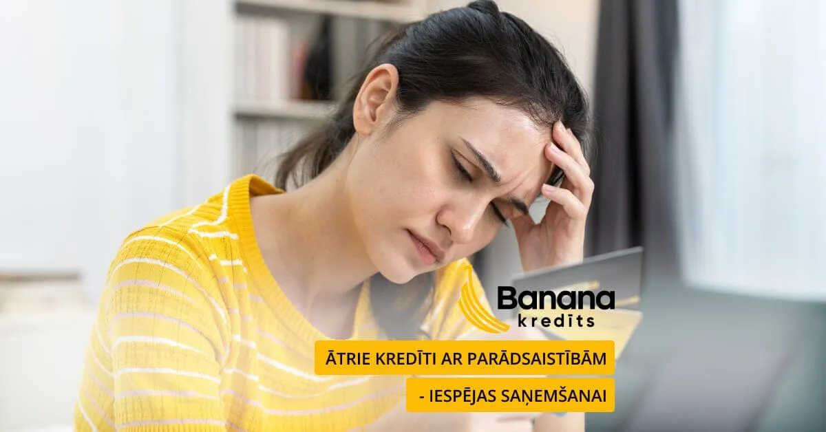 Ātrie kredīti ar parādsaistībām - iespējas saņemšanai Ātrie kredīti ar parādsaistībām - iespējas saņemšanai